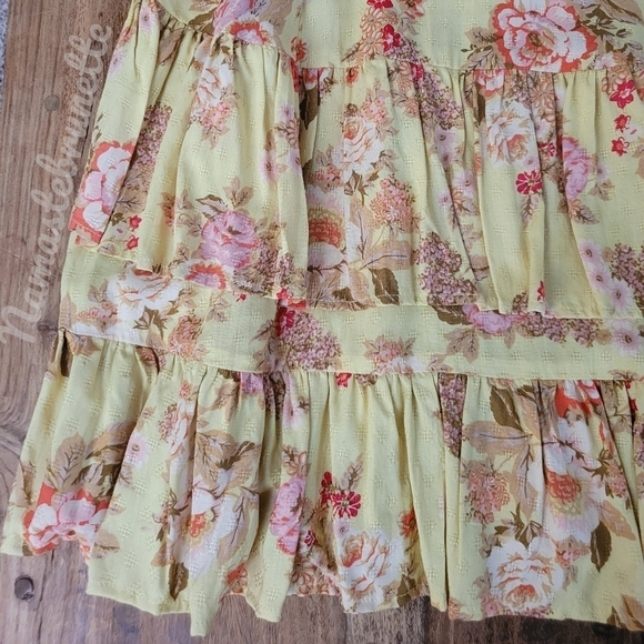 NWT $98 Revolve Boho Floral Tiered Dress - Picture 14 of 17